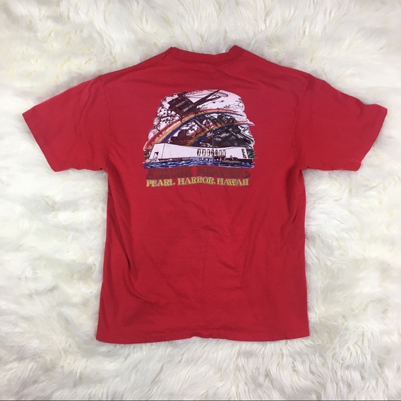 90s USS Arizona Pearl Harbor Memorial Tee - Picture 3 of 6